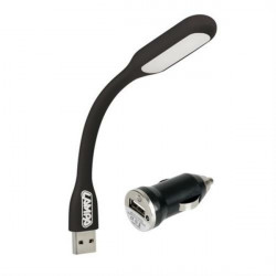 Lampa ΠΛΑΦΟΝΙΕΡΑ COB LED ΚΑΙ USB 12/24V 1000mA ΕΥΚΑΜΠΤΗ 2 ΣΕ 1