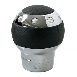 Lampa ΠΟΜΟΛΟ ΤΑΧΥΤΗΤΩΝ GTX BRILLIANT SERIES ΜΑΥΡΟ ΜΕ ΑΛΟΥΜΙΝΙΟ KAI STRASS (ΣΥΜΒΑΤΟ ΚΑΙ ΜΕ FIAT/OPEL) - 1 ΤΕΜ.