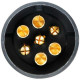 Lampa ΠΡΙΖΑ ΚΟΤΣΑΔΟΡΟΥ 12/24V MINI ΜΕ 13 ΦΙΣ ΑΡΣΕΝΙΚΟ ΣΕ 7 ΦΙΣ ΘΗΛΥΚΗ