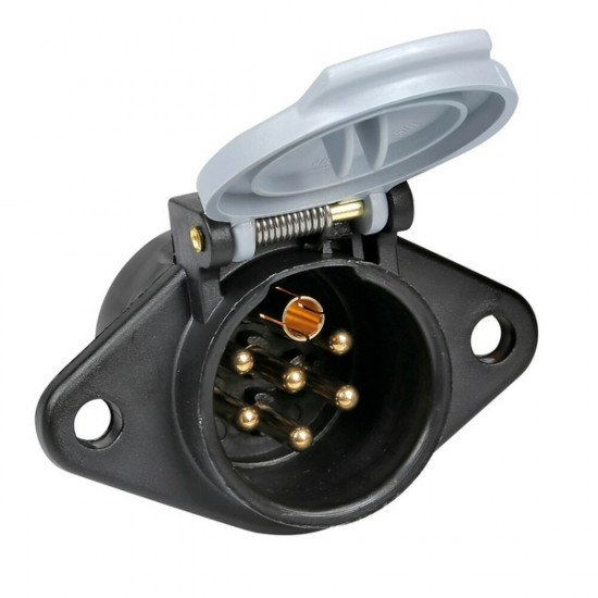 Lampa ΠΡΙΖΑ ΚΟΤΣΑΔΟΡΟΥ ΜΕ ΑΣΗΜΙ ΚΑΠΑΚΙ 24S 24V 7PIN ISO 3731 ΑΡΣΕΝΙΚΗ