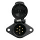 Lampa ΠΡΙΖΑ ΚΟΤΣΑΔΟΡΟΥ ΜΕ ΜΑΥΡΟ ΚΑΠΑΚΙ 24N 24V 7PIN ISO 1185 ΑΡΣΕΝΙΚΗ