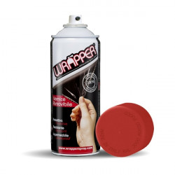 Lampa ΠΡΟΣΤΑΤΕΥΤΙΚΟ ΦΙΛΜ ΣΕ ΣΠΡΕΙ WRAPPER RAL 3000 FLAME RED 400 ml (ΚΟΚΚΙΝΟ ΧΡΩΜΑ)