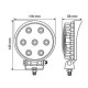 Lampa ΠΡΟΒΟΛΕΑΣ ΕΡΓΑΣΙΑΣ WL-1 21W 1400LMS 10/30V ΜΕ 7 LED 10-30V 6.000K (116x145x56mm) ΦΩΣ ΔΙΑΘΛΑΣΗΣ - 1ΤΕΜ. Lampa ΠΡΟΒΟΛΕΑΣ ΕΡΓΑΣΙΑΣ WL-1 21W 1400LMS 10/30V ΜΕ 7 LED 10-30V 6.000K (116x145x56mm) ΦΩΣ ΔΙΑΘΛΑΣΗΣ - 1ΤΕΜ.