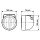 Lampa ΠΡΟΒΟΛΕΑΣ LUNAR 12V H3 55W 2ΤΕΜ.