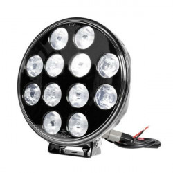 Lampa ΠΡΟΒΟΛΕΑΣ ORION 9>36V 12LED 120W 8.400LM 6.000K 215mm ΜΑΥΡΟΣ ΑΔΙΑΒΡΟΧΟΣ 1ΤΕΜ.
