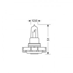 Lampa PS24W 12V 24W 450lm PG20-3 STANDARD LINE 1ΤΕΜ. ΣΕ BLISTER