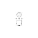 Lampa PY21W 10-30V BAU15s 540lm Μονοπολικό Πορτοκαλί (Φλας) Διάθλασης MEGA-LED 54 CREE-LED BLISTER 1τεμ