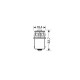 Lampa R5W 24/28V BA15s HYPER-LED18 ΛΕΥΚΟ