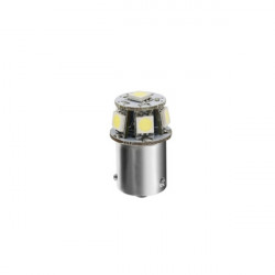 Lampa R5W 24/28V BA15s HYPER-LED18 ΛΕΥΚΟ