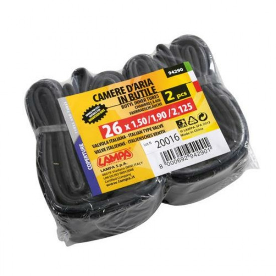 Lampa Σαμπρέλα Ποδηλάτου 26 x 1,50/1,90/2,125 2τεμ.