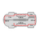 Lampa ΣΕΤ LED SMD ΚΟΚΚΙΝΑ