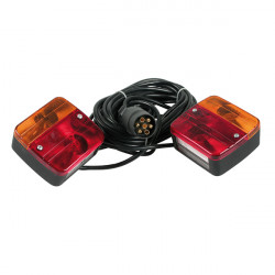 Lampa ΣΕΤ ΠΙΣΩ ΦΑΝΑΡΙΩΝ 12V PRONTO-FARI ΓΙΑ ΤΡΕΙΛΕΡ (ΦΛΑΣ/ΠΟΡΕΙΑΣ/STOP/ΠΙΝΑΚΙΔΑΣ - ΚΑΛΩΔΙΩΣΗ) - 2 ΤΕΜ.