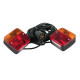 Lampa ΣΕΤ ΠΙΣΩ ΦΑΝΑΡΙΩΝ 12V PRONTO-FARI ΓΙΑ ΤΡΕΙΛΕΡ (ΦΛΑΣ/ΠΟΡΕΙΑΣ/STOP/ΠΙΝΑΚΙΔΑΣ - ΚΑΛΩΔΙΩΣΗ) - 2 ΤΕΜ.