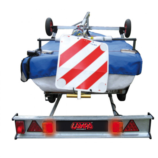 Lampa ΣΕΤ ΠΙΣΩ ΦΑΝΑΡΙΩΝ 12V PRONTO-FARI ΓΙΑ ΤΡΕΙΛΕΡ (ΦΛΑΣ/ΠΟΡΕΙΑΣ/STOP/ΠΙΝΑΚΙΔΑΣ - ΚΑΛΩΔΙΩΣΗ) - 2 ΤΕΜ.