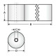 Lampa ΣΕΤ ΡΟΛΟ ΑΠΟΔΕΙΞΕΩΝ ΓΙΑ ΜΗΧΑΝΗΜΑ SELF SERVICE (60 mm X 91 m) - 3 ΤΕΜ.