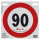 Lampa ΣΗΜΑ ΤΑΧΥΤΗΤΑΣ ΧΙΛΙΟΜΕΤΡΩΝ 90km/h ΑΥΤΟΚΟΛΛΗΤΟ