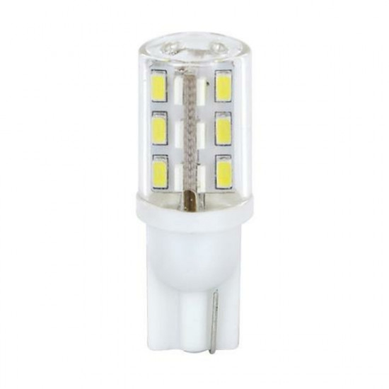 Lampa T10 10-30V W2,1x9,5d 175lm (καρφωτό) Λευκό Διάθλασης MEGA-LED 45 CREE-LED BLISTER 2τεμ.