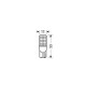 Lampa T10 10-30V W2,1x9,5d 175lm (καρφωτό) Λευκό Διάθλασης MEGA-LED 45 CREE-LED BLISTER 2τεμ.
