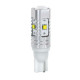 Lampa T10 10-30V W2,1x9,5d 380lm (ΚΑΡΦΩΤΟ) Λευκό Διάθλασης MEGA-LED 45 CREE-LED BLISTER 2τεμ.
