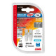 Lampa T10 10-30V W2,1x9,5d 380lm (ΚΑΡΦΩΤΟ) Λευκό Διάθλασης MEGA-LED 45 CREE-LED BLISTER 2τεμ.