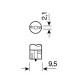Lampa T10 12V 9SMDx3CHIPS POWER27 HYPER-LED