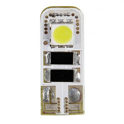 Lampa T10 12V W2,1x9,5d 28lm HYPER-LED6 ΛΕΥΚΟ ΔΙΑΘΛΑΣΗΣ 2SMDx3chips (ΚΑΡΦΩΤΟ-ΔΙΠΛΟΕΣΤΙΑΚΟ- CAN-BUS) 2 ΤΕΜ.