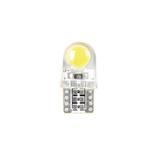 Lampa T10 12V W2,1x9,5d 6.500K 60lm 6COB LED ΛΕΥΚΟ (ΚΑΡΦΩΤΟ) 2ΤΕΜ.