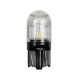Lampa T10 12V W2,1x9,5d MEGA-LED 3 ΛΕΥΚΟ ΦΩΣ 10x25mm 2ΤΕΜ.