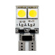 Lampa Τ10 24V 4SMD ΚΟΚΚΙΝΟ HYPER LED