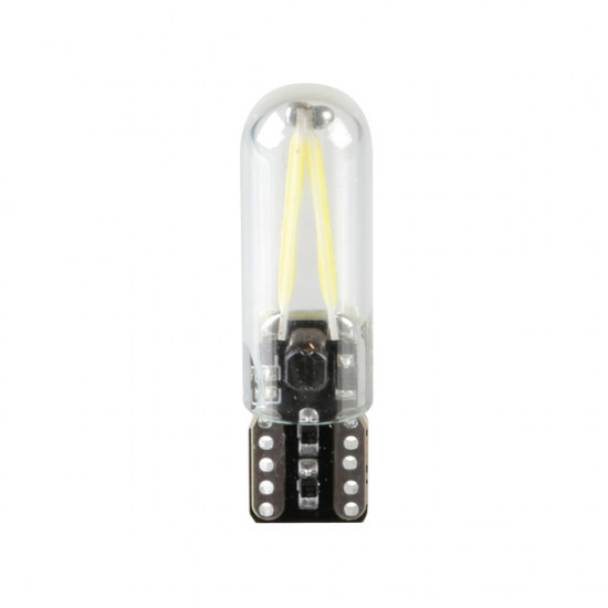 Lampa T10 9>32V W2,1x9,5d 6.500K 110lm 2COB LED ΛΕΥΚΟ (ΚΑΡΦΩΤΟ-ΔΙΠΛΗΣ ΠΟΛΙΚΟΤΗΤΑΣ) 2ΤΕΜ.