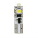 Lampa T5 10-30V W2x4,6d 22lm (ΚΑΡΦΩΤΟ) Λευκό Διάθλασης HYPER-LED3 BLISTER 2τεμ.