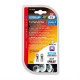 Lampa T5 10-30V W2x4,6d 22lm (ΚΑΡΦΩΤΟ) Λευκό Διάθλασης HYPER-LED3 BLISTER 2τεμ.