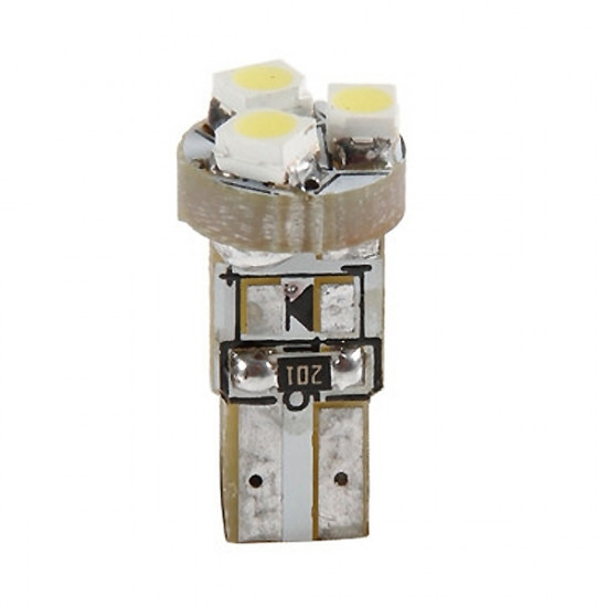 Lampa T5 12V ΛΕΥΚΟ 3SMDx1CHIPS HYPER-LED2