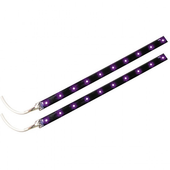 Lampa ΤΑΙΝΙΑ ΜΕ 10 LED ΕΥΚΑΜΠΤΗ FLEX STRIP 20 CM 12V ΜΩΒ 2ΤΕΜ