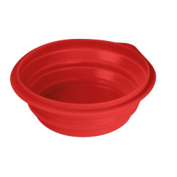 Lampa ΤΑΪΣΤΡΑ/ΜΠΟΛ ΤΑΞΙΔΙΟΥ PET TRAVEL BOWL 1000 ml ΓΙΑ ΣΚΥΛΟΥΣ/ΓΑΤΕΣ/ΚΑΤΟΙΚΙΔΙΑ ΖΩΑ (ΣΙΛΙΚΟΝΗ/ΔΙΑΦΟΡΑ ΧΡΩΜΑΤΑ)