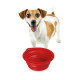 Lampa ΤΑΪΣΤΡΑ/ΜΠΟΛ ΤΑΞΙΔΙΟΥ PET TRAVEL BOWL 500 ml ΓΙΑ ΣΚΥΛΟΥΣ/ΓΑΤΕΣ/ΚΑΤΟΙΚΙΔΙΑ ΖΩΑ (ΣΙΛΙΚΟΝΗ/ΔΙΑΦΟΡΑ ΧΡΩΜΑΤΑ)