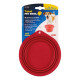 Lampa ΤΑΪΣΤΡΑ/ΜΠΟΛ ΤΑΞΙΔΙΟΥ PET TRAVEL BOWL 500 ml ΓΙΑ ΣΚΥΛΟΥΣ/ΓΑΤΕΣ/ΚΑΤΟΙΚΙΔΙΑ ΖΩΑ (ΣΙΛΙΚΟΝΗ/ΔΙΑΦΟΡΑ ΧΡΩΜΑΤΑ)