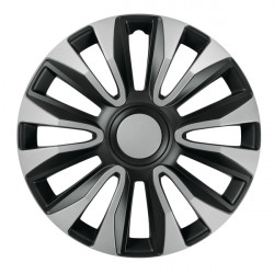 Lampa ΤΑΣΙΑ AVALONE SILVER-BLACK 13- ΑΣΗΜΙ/ΜΑΥΡΟ ΣΕΤ