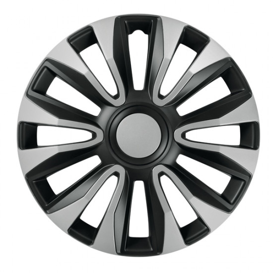 Lampa ΤΑΣΙΑ AVALONE SILVER-BLACK 13- ΑΣΗΜΙ/ΜΑΥΡΟ ΣΕΤ