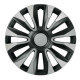 Lampa ΤΑΣΙΑ AVALONE SILVER-BLACK 15- ΑΣΗΜΙ/ΜΑΥΡΟ ΣΕΤ