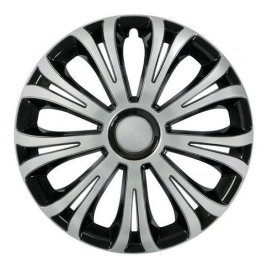 Lampa ΤΑΣΙΑ AVERA SILVER-BLACK 14- ΑΣΗΜΙ/ΜΑΥΡΟ ΣΕΤ