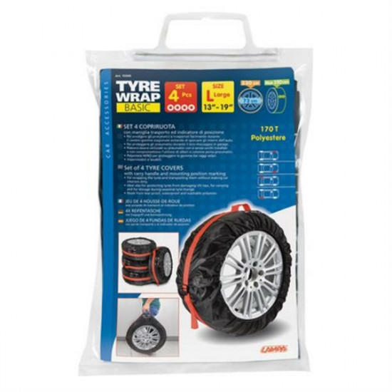 Lampa ΤΣΑΝΤΕΣ ΜΕΤΑΦΟΡΑΣ 4 ΕΛΑΣΤΙΚΩΝ TYRE WRAP BASIC (L) 13-19