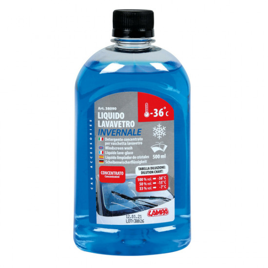 Lampa ΥΓΡΟ ΠΑΡΜΠΡΙΖ (ΥΑΛΟΚΑΘΑΡΙΣΤΗΡΩΝ) SCREEN WASH -360 C 500 ml