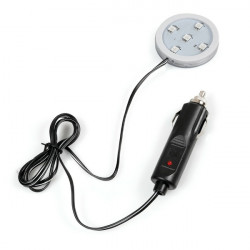 Lampa ΒΑΣΗ ΦΩΤΙΖΟΜΕΝΗ ΑΡΩΜΑΤΙΚΟΥ TRUCKY 12/24V - ΚΟΚΚΙΝΟ (ΦΙΣ ΑΝΑΠΤΗΡΑ/ΚΑΛΩΔΙΟ 150 cm)