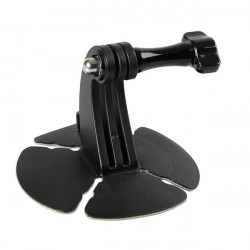 Lampa ΒΑΣΗ ΣΤΗΡΙΞΗΣ ACTION CAMERA ΓΙΑ ΚΡΑΝΟΣ Ή ΖΕΛΑΤΙΝΗ (ΤΖΑΜΙ) ΜΟΤΟΣΥΚΛΕΤΑΣ ΜΕ ΑΥΤΟΚΟΛΛΗΤΟ 3M