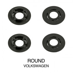 Lampa VOLKSWAGEN ΚΟΥΜΠΩΜΑΤΑ ΚΛΙΠΣ ΓΙΑ ΠΑΤΑΚΙΑ (ΣΤΡΟΓΓΥΛΑ) - 8 ΤΕΜ.
