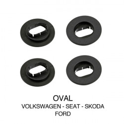 Lampa VOLKSWAGEN/SEAT/SKODA/FORD ΚΟΥΜΠΩΜΑΤΑ ΚΛΙΠΣ ΓΙΑ ΠΑΤΑΚΙΑ (ΟΒΑΛ) - 4 ΤΕΜ.