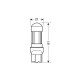 Lampa W21/5W 12V MEGA-LED30 6.500Κ W3x16q 350LM ΔΙΑΘΛΑΣΗΣ (ΚΑΡΦΩΤΟ) BLISTER 1ΤΕΜ