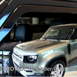 LAND ROVER DEFENDER 5D 2020+  ΣΕΤ ΑΝΕΜΟΘΡΑΥΣΤΕΣ ΑΥΤΟΚΙΝΗΤΟΥ ΑΠΟ ΕΥΚΑΜΠΤΟ ΦΙΜΕ ΠΛΑΣΤΙΚΟ HEKO - 4 ΤΕΜ.