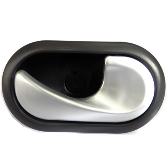 ΛΑΒΗ ΕΣΩΤΕΡΙΚΗ RENAULT CLIO III 05-12/ MEGANE 02-08/ SCENIC 03-08/ TWINGO 07-/ MODUS 04-12/ SMART FORTWO W453 14- ΜΑΥΡΗ/ΑΣΗΜΙ ΔΕΞΙΑ